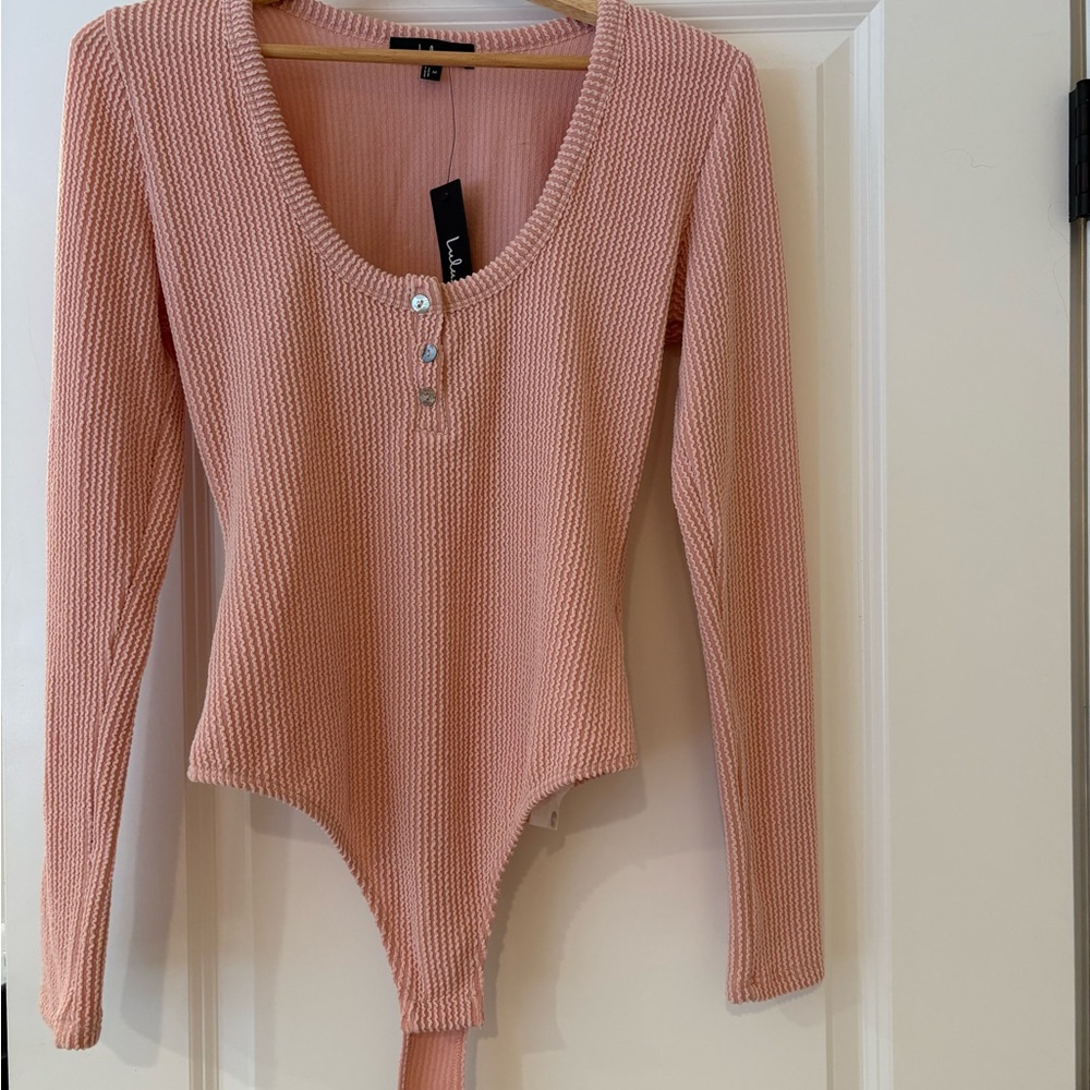 Lulu's Soft Pink bodysuit
